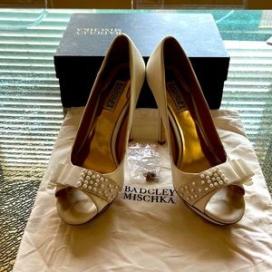 Bartley Mischka wedding shoes